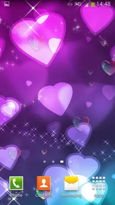 Hearts Live Wallpaper android App screenshot 7